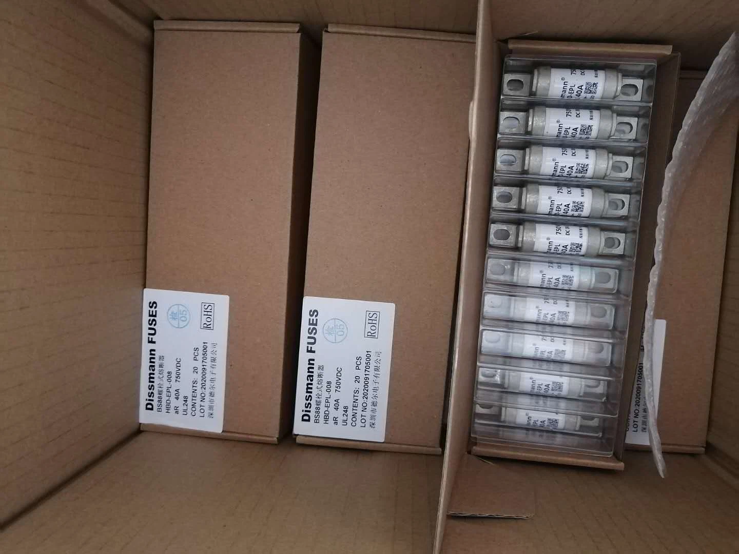 Fuse delivery to UK